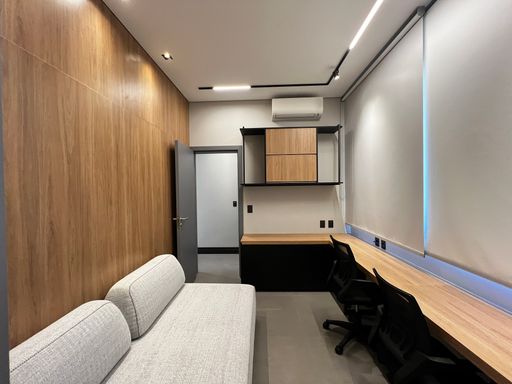 Home Office da Mansão à venda no Campo de Toscana, em Vinhedo-SP