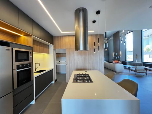 Cozinha da Mansão à venda no Campo de Toscana, em Vinhedo-SP