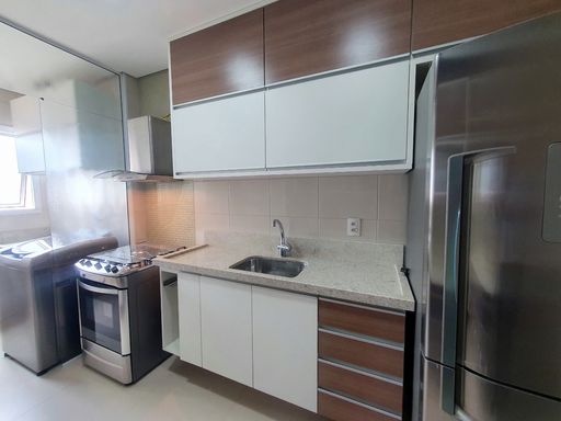 Cozinha apartamento garden à venda no Moutonnée Residence, em Salto/SP