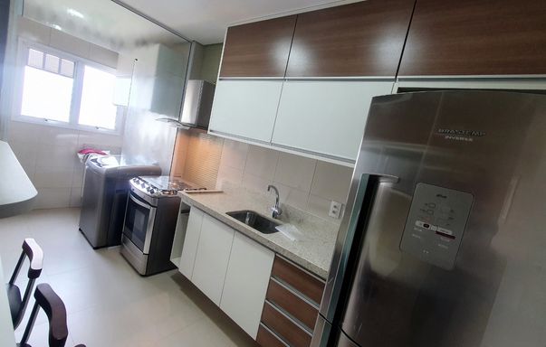 Cozinha apartamento garden à venda no Moutonnée Residence, em Salto/SP