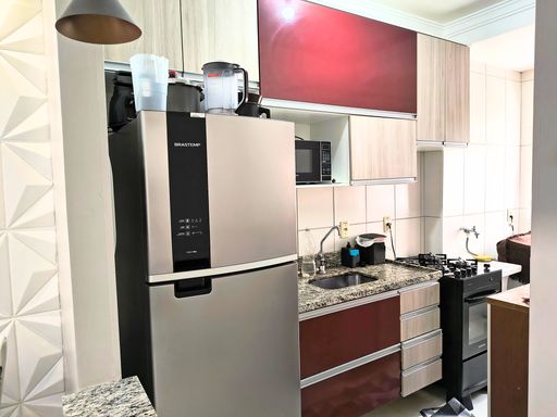 Cozinha do apartamento à venda no Residencial Galena, em Salto/SP