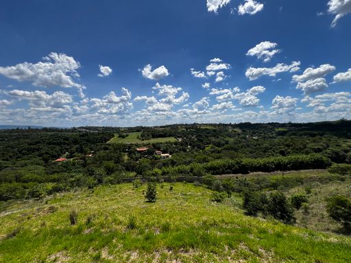 Vista do Quintal da Mansão à venda no Campo de Toscana, em Vinhedo-SP