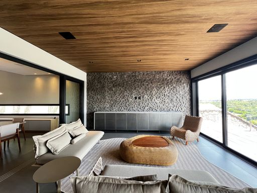 Área gourmet da Mansão à venda no Campo de Toscana, em Vinhedo-SP