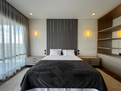 Suíte Master da Mansão à venda no Campo de Toscana, em Vinhedo-SP