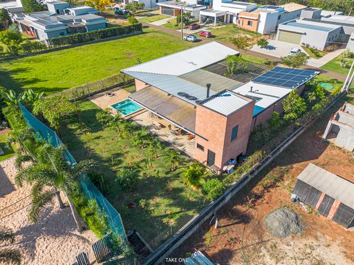 Vista aérea da Casa à venda no Residencial Primavera, em Salto/SP