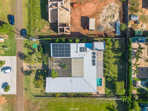Vista aérea da Casa à venda no Residencial Primavera, em Salto/SP