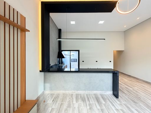 Sala e cozinha