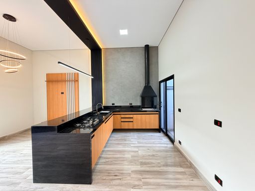 Cozinha e sala