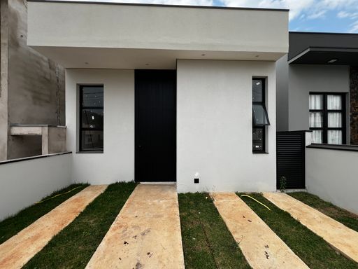 Fachada casa à venda no Residencial Parque Imperial, em Salto/SP