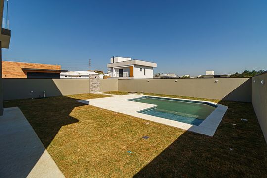Piscina da casa à venda no Villas do Golf, em Itu/SP