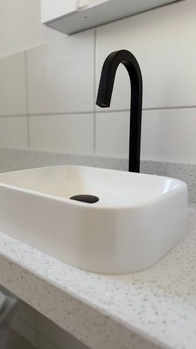 Pia do Banheiro do apartamento à venda no Residencial Mont Serrat, em Salto/SP