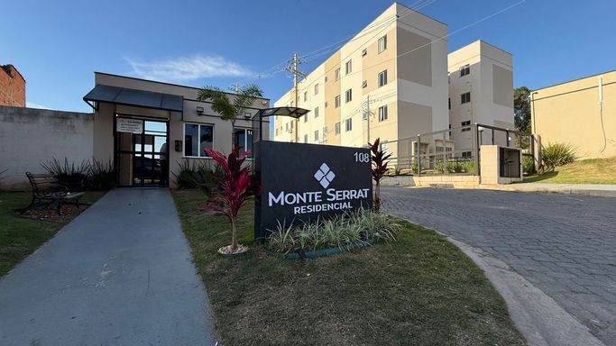 Entrada do Residencial Mont Serrat, em Salto/SP