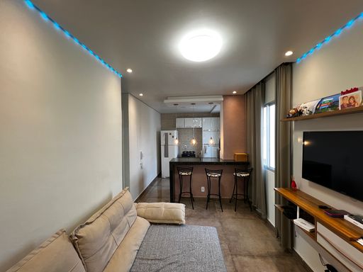 Sala do apartamento à venda em Salto-SP