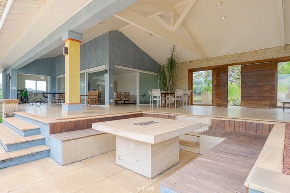 Fogueira de Chão da mansão à venda no Lagos de Shanadú, em Indaiatuba-SP