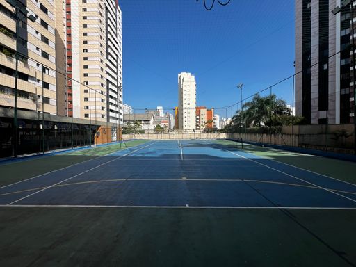 Quadra Poliesportiva do Edifício Solar das Palmeiras, na Vila Mariana, em São Paulo
