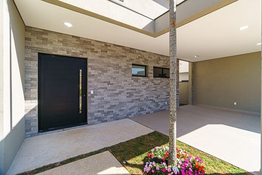 Entrada da casa à venda no Villas do Golf, em Itu/SP