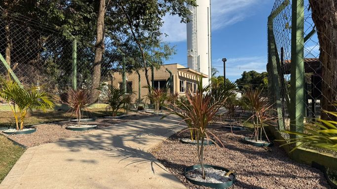 Bosque do Residencial Mont Serrat, em Salto/SP