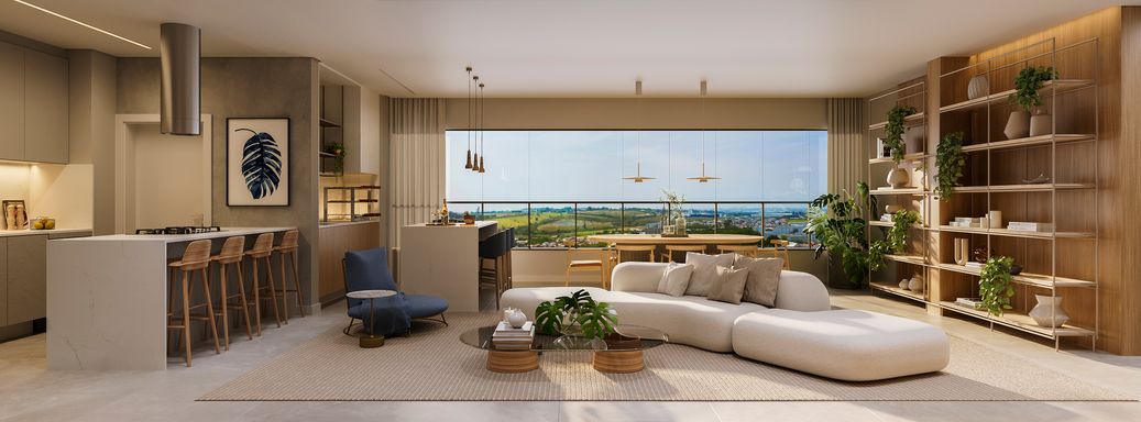 Apartamento do Edifício Infinity Salto, em Salto/SP