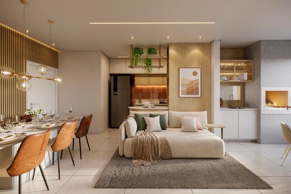 Apartamento do Edifício Infinity Salto, em Salto/SP