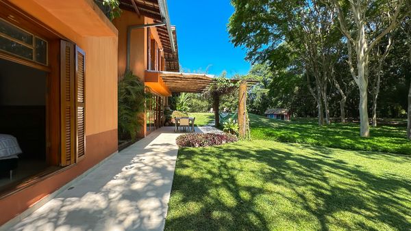 Área externa da casa à venda no Condomínio Colinas do Mosteiro de Itaici, em Indaiatuba