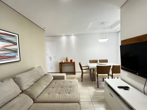 Sala do apartamento à venda no Moutonnée Residence, em Salto/SP