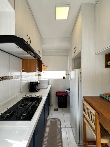 Cozinha do apartamento à venda na Rua Ricieri Scachetti, em Indaiatuba/SP