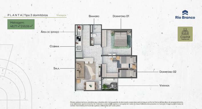 Apartamentos à venda no Residencial Capital, em Salto/SP
