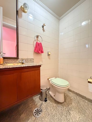 Lavabo do apartamento