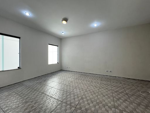 Sala de TV da casa para locação no Condomínio Milioni, em Salto/SP