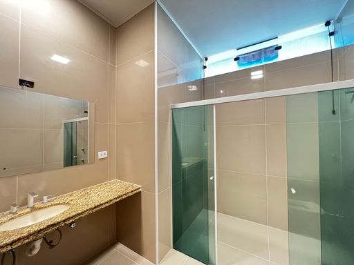 Banheiro Suíte da casa para locação no Condomínio Milioni, em Salto/SP