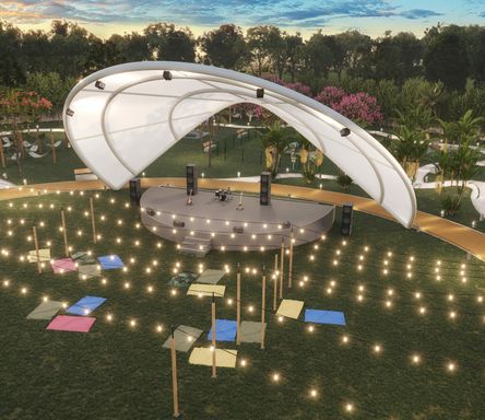 Área comum do Smart City, em Salto-SP