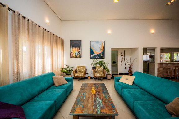 Sala da Mansão à venda no Parque Village Castelo, em Itu/SP
