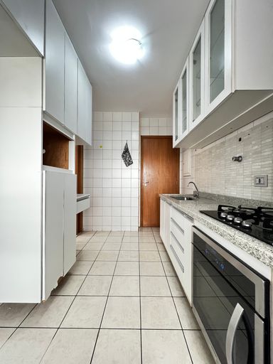 Cozinha Apartamento à Venda no Edifício Solar das Palmeiras, na Vila Mariana, em São Paulo