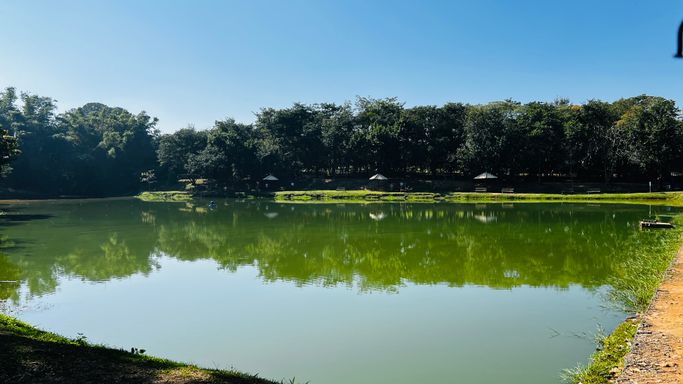 Lago do Condomínio Lagos D'Icaraí, em Salto-SP