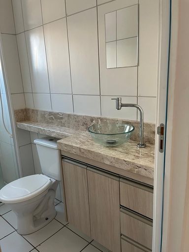 Banheiro do Apartamento à venda no Residencial Galena, em Salto/SP