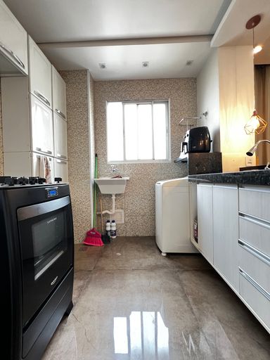 Cozinha do apartamento à venda em Salto-SP
