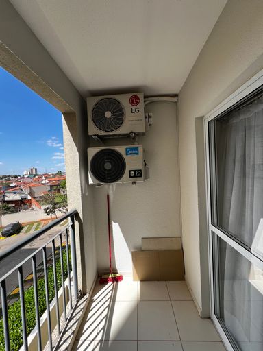 Sacada do apartamento à venda no Ilha do Mediterrâneo, em Itu-SP