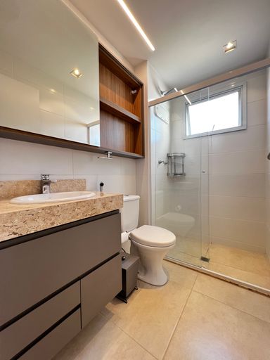 Suíte do apartamento à venda no Ilha do Mediterrâneo, em Itu-SP