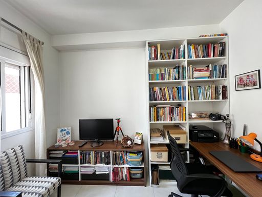 Suíte 1 do apartamento à venda na Vila Gumercindo, em São Paulo
