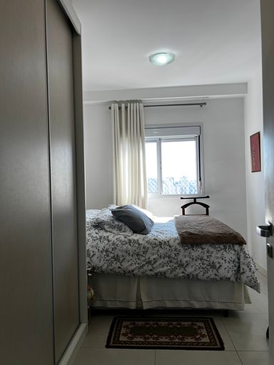 Suíte 2 do apartamento à venda na Vila Gumercindo, em São Paulo