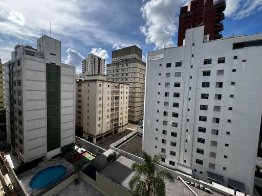Vista da Sacada do Apartamento à Venda no Edifício Renata, no Jardim Paulista, em São Paulo/SP