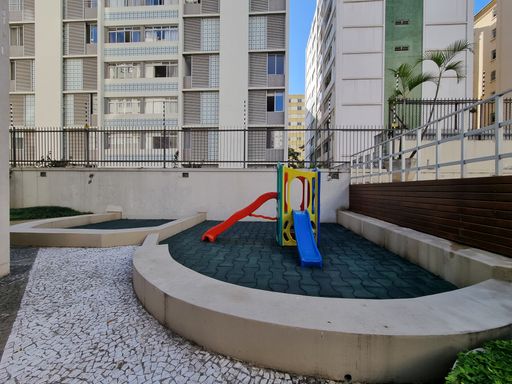 Playground do Edifício Renata, no Jardim Paulista, em São Paulo/SP