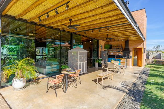 Área gourmet da Casa à venda no Residencial Primavera, em Salto/SP