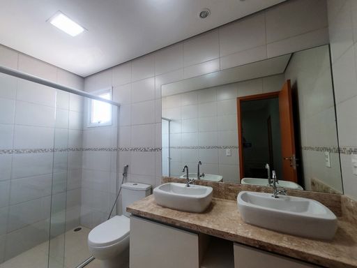 Banheiro Suíte apartamento garden à venda no Moutonnée Residence, em Salto/SP