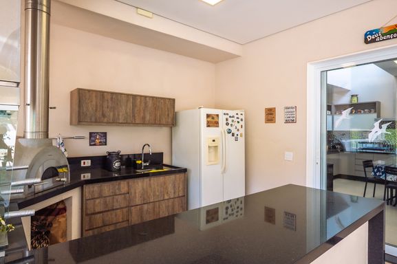 Área Gourmet da mansão à venda no Condomínio Lagos de Shanadú, em Indaiatuba-SP