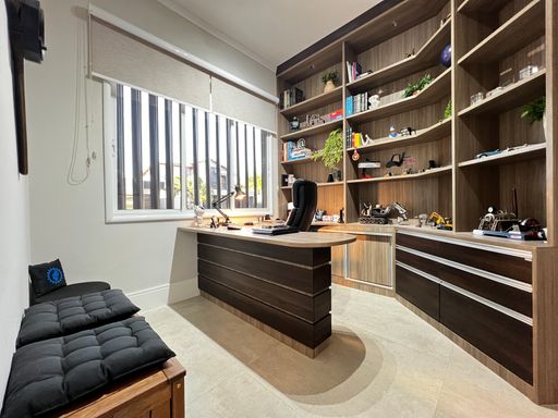 Escritório da Casa à venda no Condomínio Helvétia Park, em Indaiatuba-SP