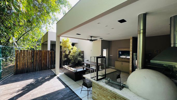 Área gourmet / churrasqueira do Jardim dos Taperás, em Salto-SP