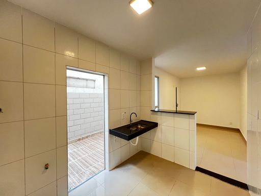 Cozinha do apartamento garden à venda do Solar dos Sabiás, em Salto-SP