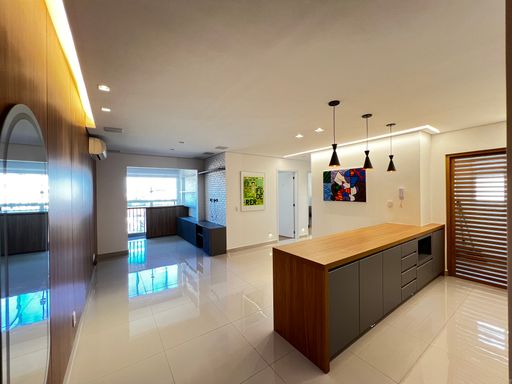 Sala do apartamento à venda no Ilha do Mediterrâneo, em Itu-SP