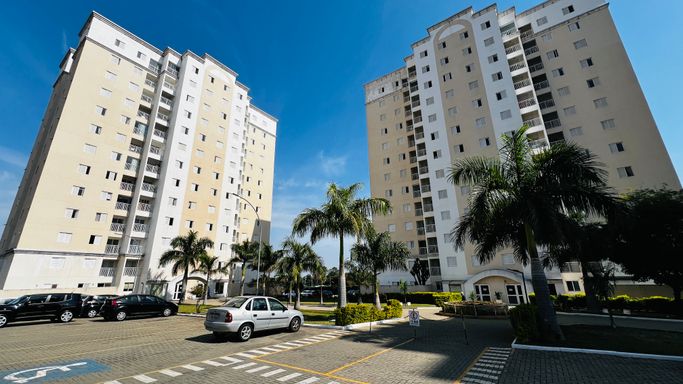 Fachadas dos Edifícios Moutonnée Residence, em Salto/SP